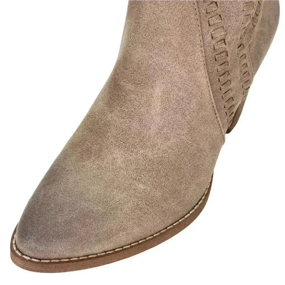 Zigi Soho Halyn Taupe Womens Ankle Boots Size 10M - Picture 7 of 13